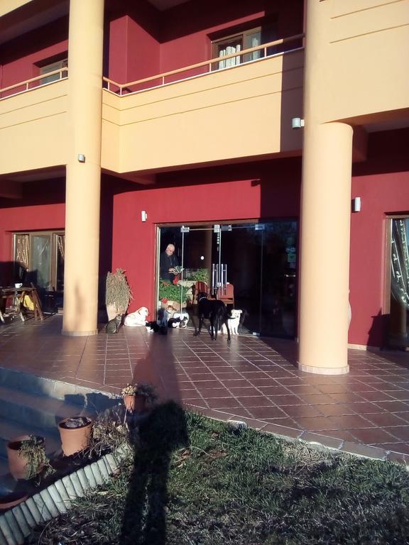 Hotel Petrinos Lofos Mándra Exterior foto